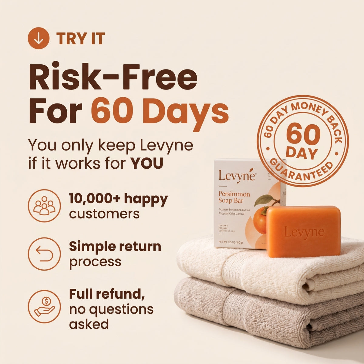 Authentic Deodorizing Persimmon Soap