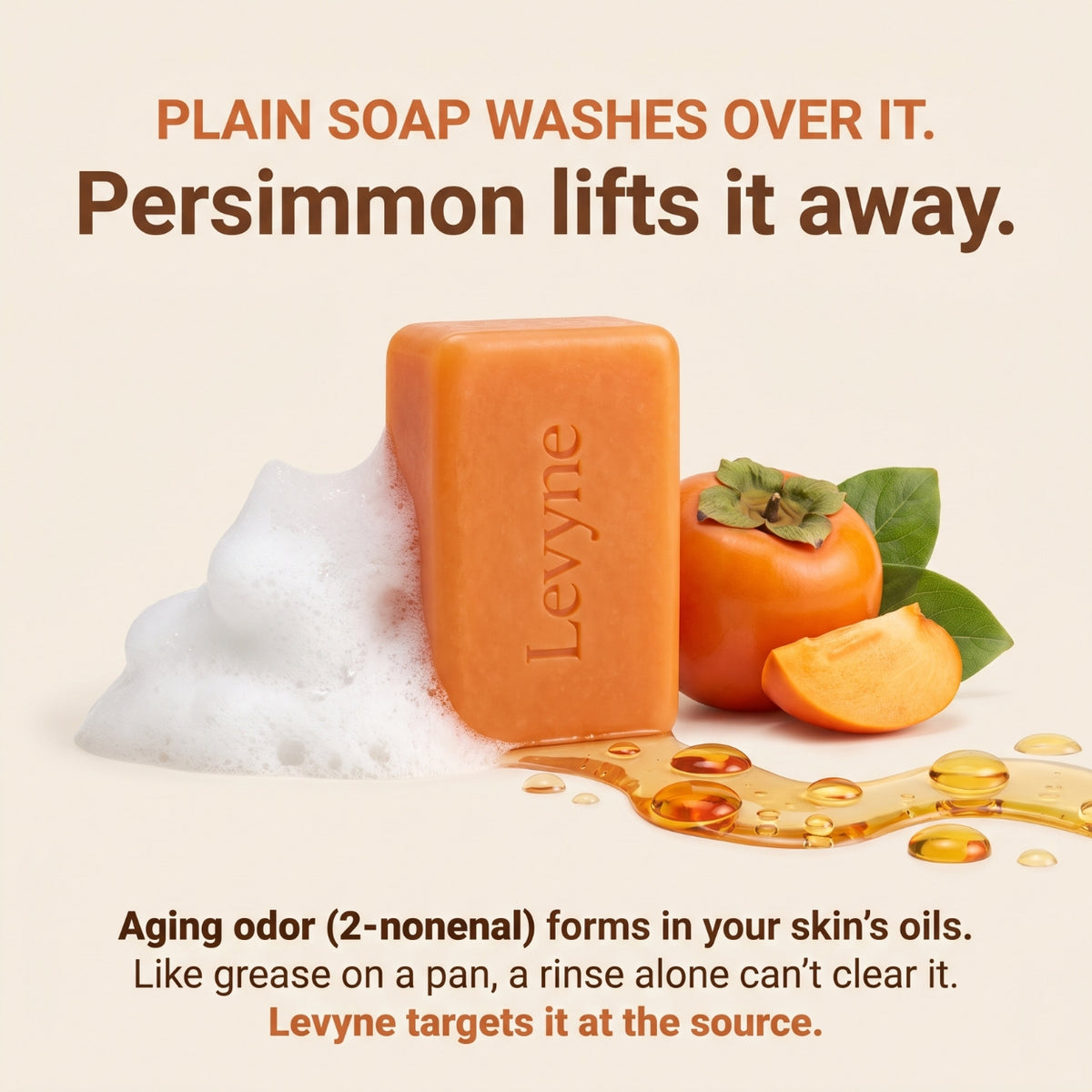 Authentic Deodorizing Persimmon Soap